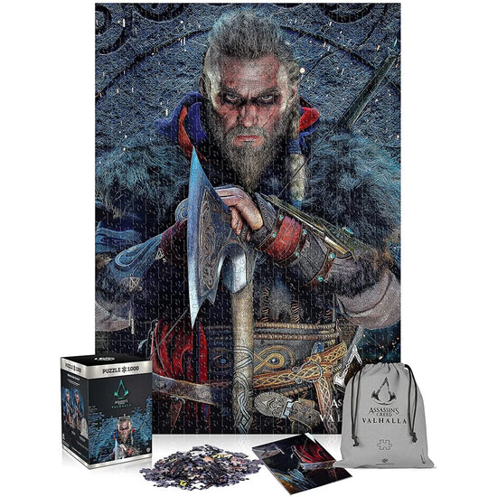 Assassin´s Creed Valhalla - Evior - 1000 Puzzle Brettspiele