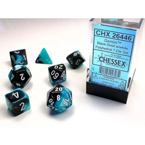 Chessex - 7-Die Set Pen & Paper