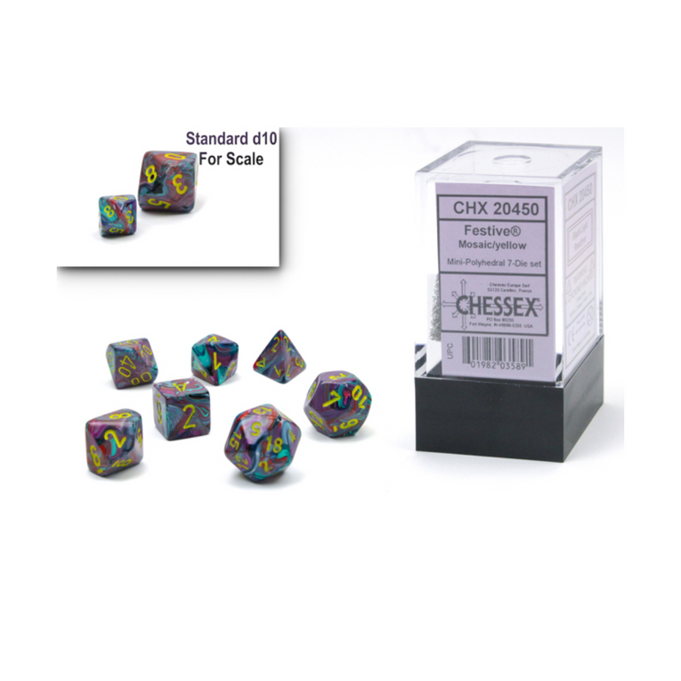 Chessex - 7-Die Set - Mini-hedral