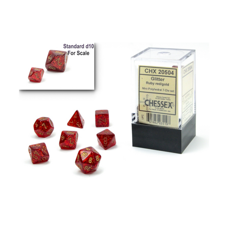 Chessex - 7-Die Set - Mini-hedral