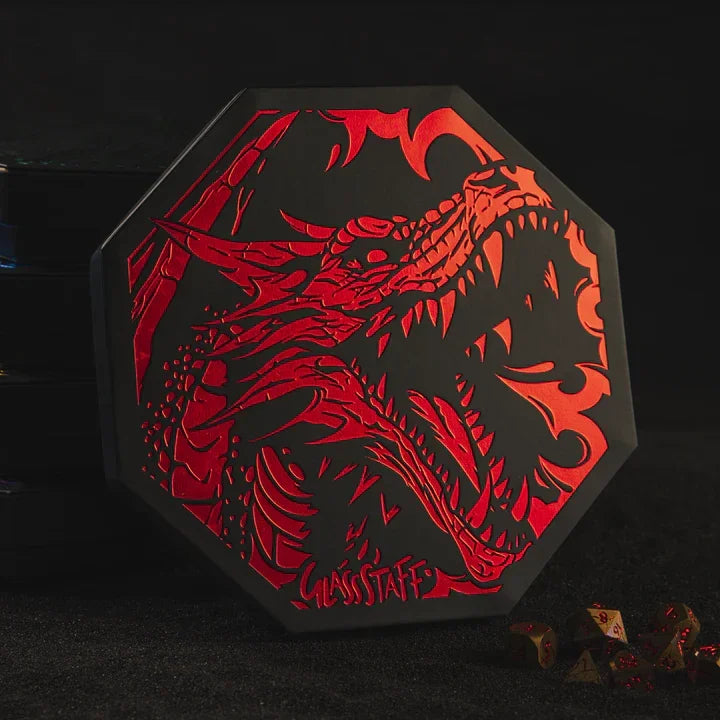 CritStones Dice Arena Red Rollenspiele Zubehör