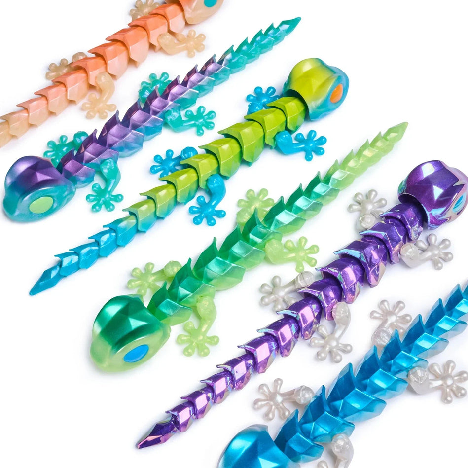 Crystal Lynx Gecko Fidget Figur Figuren