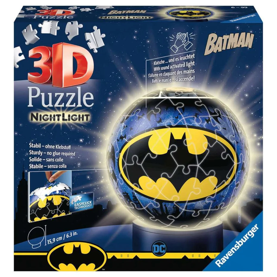 DC - Batman - 3D Puzzleball mit Nachtlicht Brettspiele