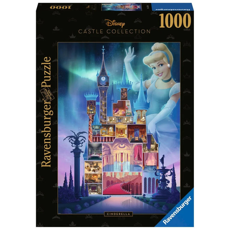 Disney Castle Collection- Puzzle - Cinderella Brettspiele