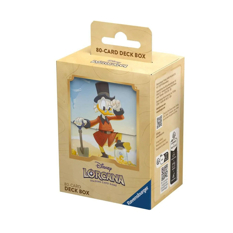 Disney Lorcana - Deck Box ’Dagobert Duck’ TCG Zubehör