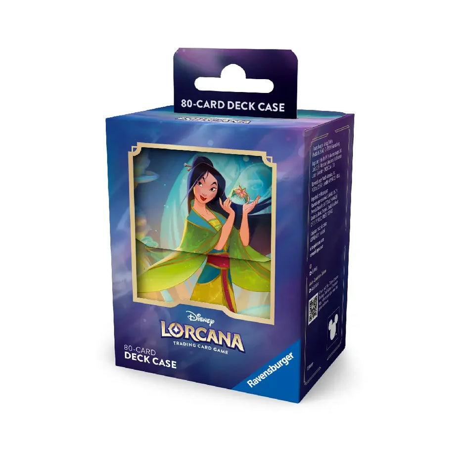 Disney Lorcana Deck Box ’Mulan Besonnene Diplomatin’ TCG