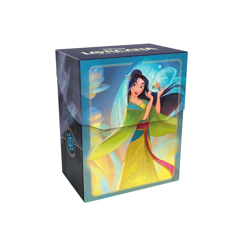 Disney Lorcana Deck Box ’Mulan Besonnene Diplomatin’ TCG
