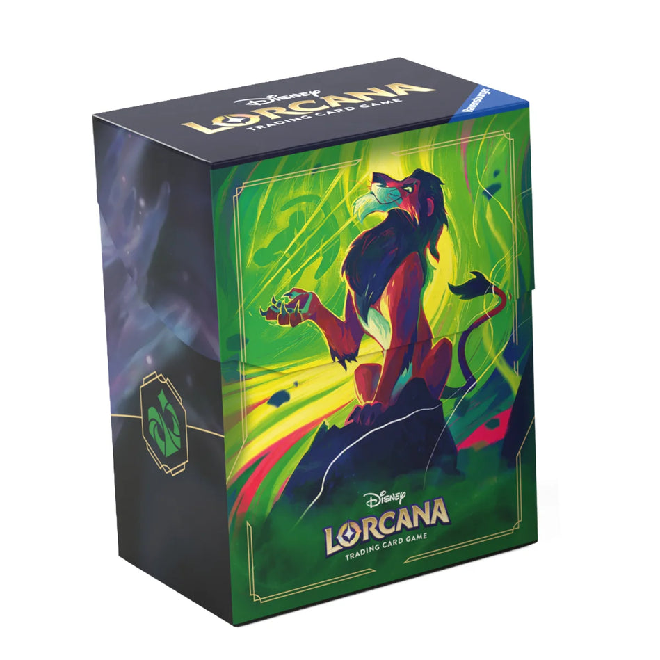 Disney Lorcana - Deck Box - ’Scar’ TCG Zubehör