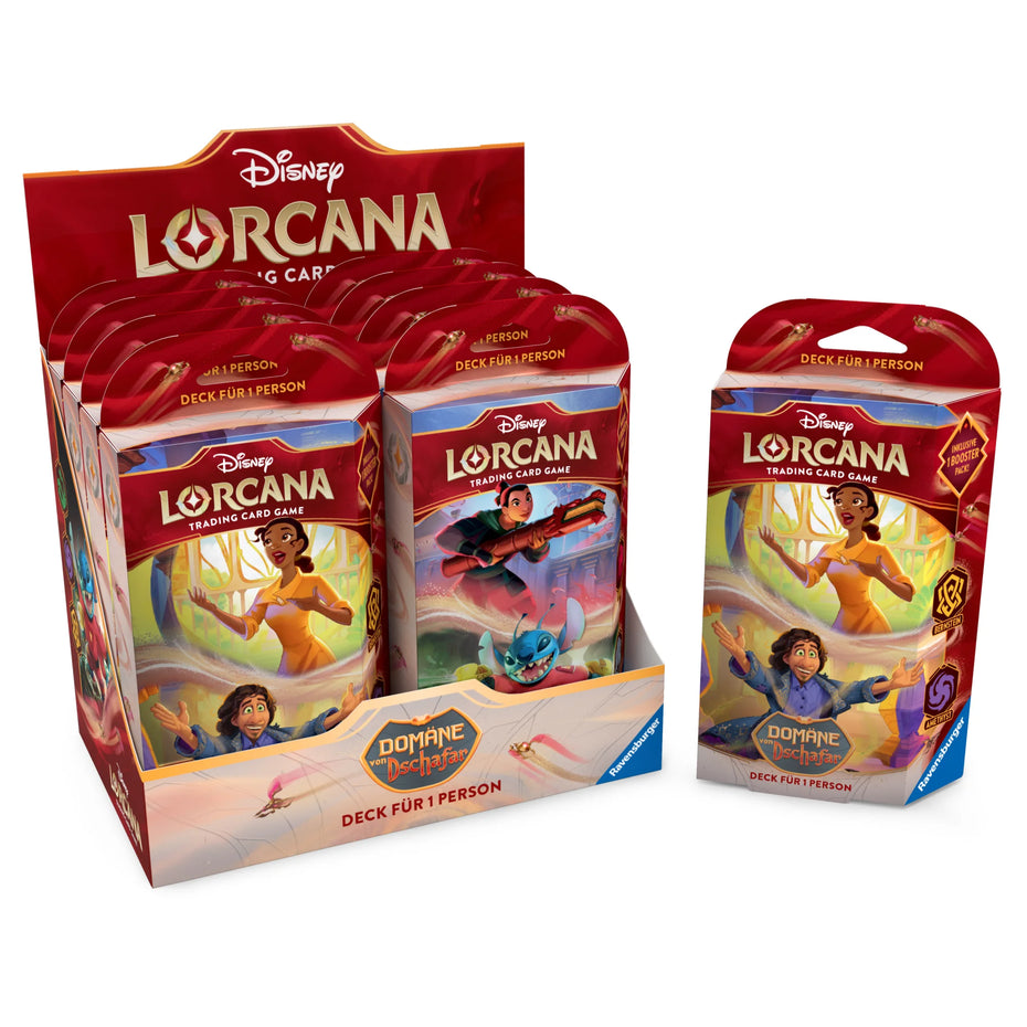 Disney Lorcana - Domäne von Dschafar - Starterdeck - DE