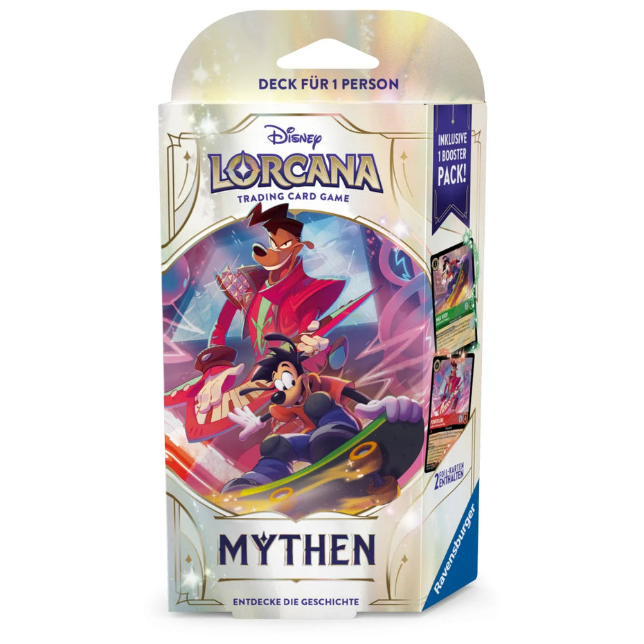 Disney Lorcana Mythen Set 9 Starterdeck DE Rubin/Smaragd