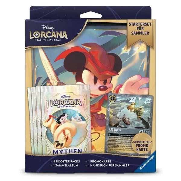 Disney Lorcana - Mythen - Starterset - DE Sammelkartenspiel