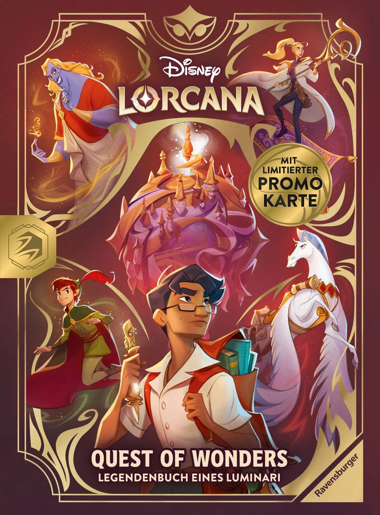 Disney Lorcana Quest of Wonders Legendenbuch eines Luminari DE