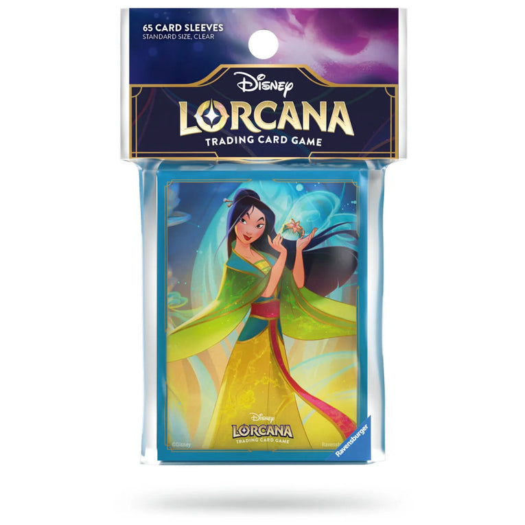 Disney Lorcana Sleeves ’Mulan Besonnene Diplomatin’ TCG