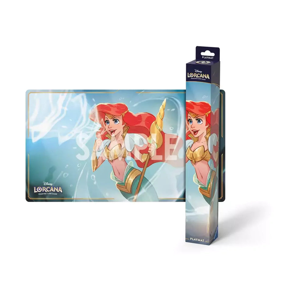 Disney Lorcana Winterzauber Playmat - Ariel TCG Zubehör