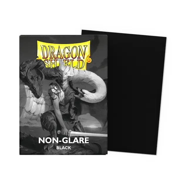 Dragon Shield Sleeves Standard Size Non Glare Black TCG