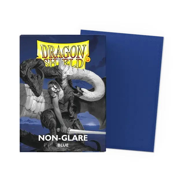 Dragon Shield Sleeves Standard Size Non Glare Blue TCG