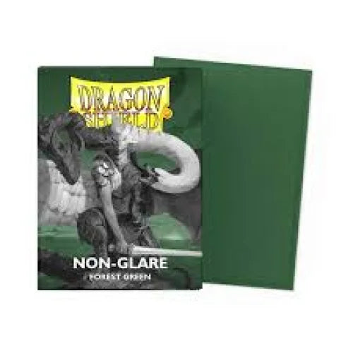 Dragon Shield Sleeves Standard Size Non Glare Forest Green
