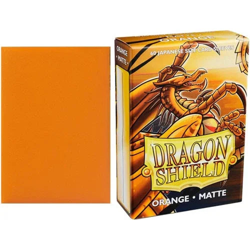 Dragon Sleeves - Japanese Size - Matt Sleeves Orange TCG