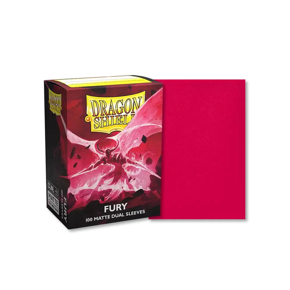 Dragon Sleeves - Standard Size - Matt Dual Fury TCG Zubehör