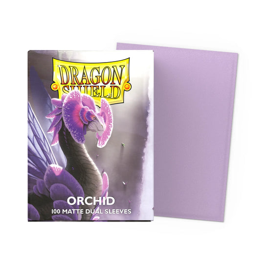 Dragon Sleeves - Standard Size - Matt Dual Orchid TCG
