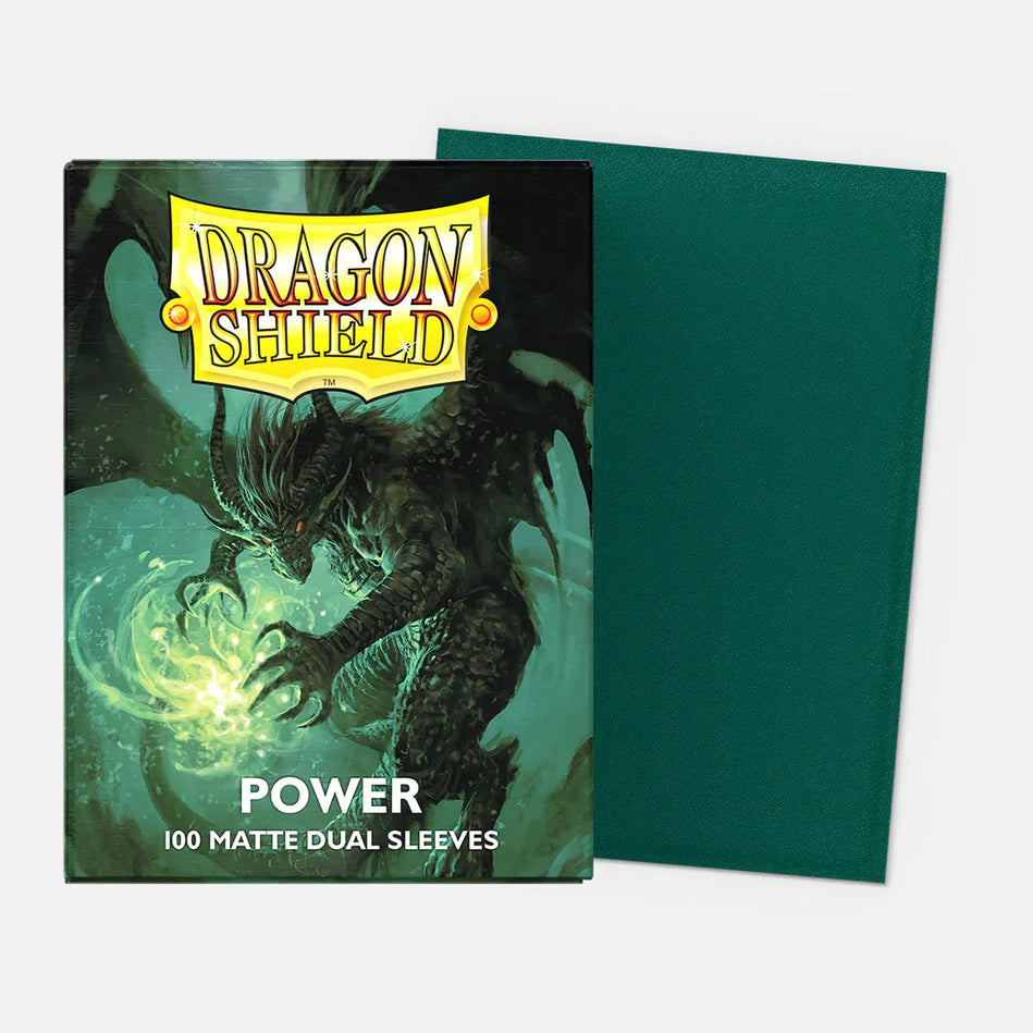 Dragon Sleeves - Standard Size - Matt Dual Power TCG Zubehör