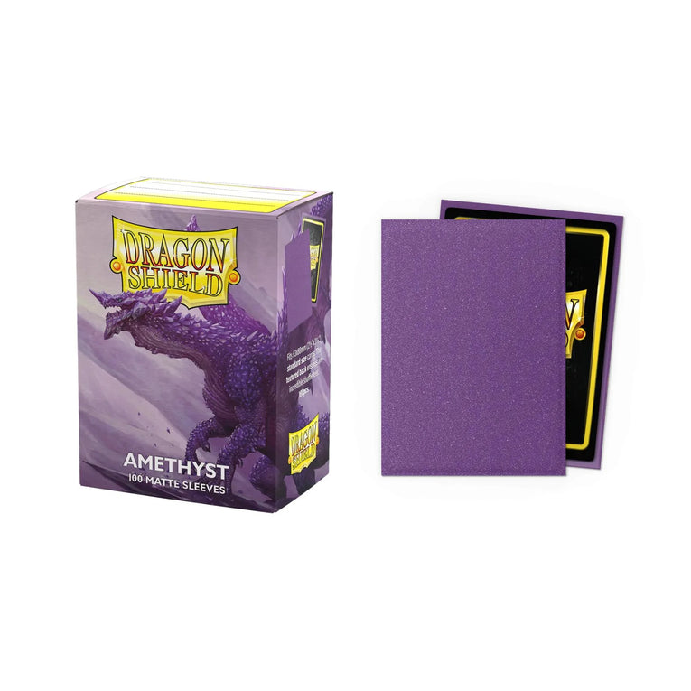 Dragon Sleeves - Standard Size - Matte Amethyst TCG Zubehör