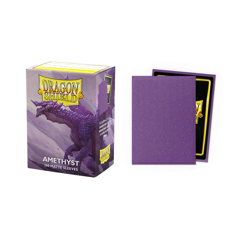 Dragon Sleeves - Standard Size - Matte Amethyst TCG Zubehör