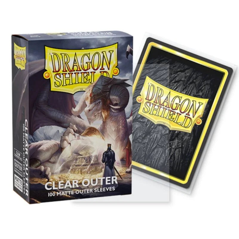 Dragon Sleeves - Standard Size - Shield Outer Sleeves Clear