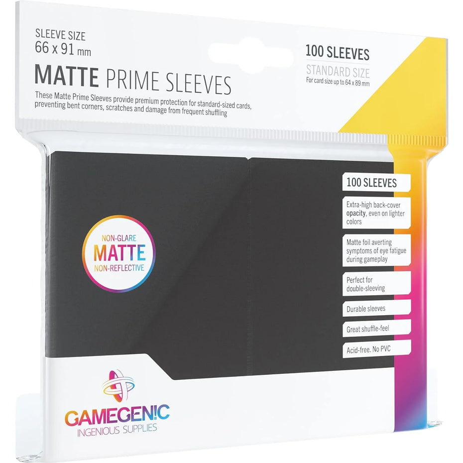 Gamegenic - Matte Prime Sleeves - Standard Size TCG Zubehör