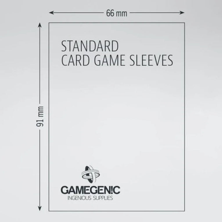 Gamegenic - Matte Standard Card Game Sleeves - Standard