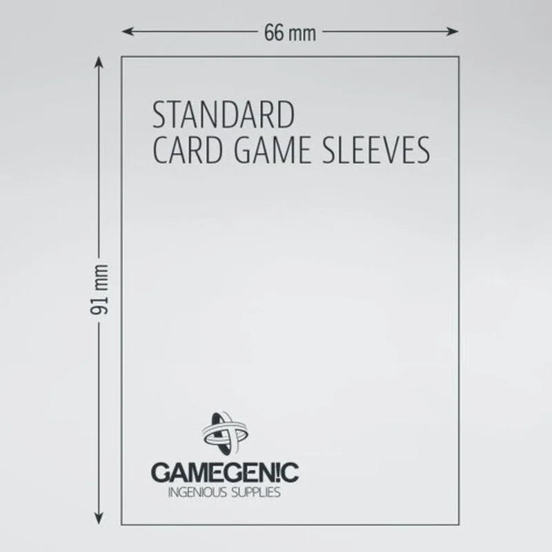 Gamegenic - Matte Standard Card Game Sleeves - Standard