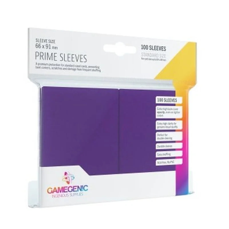 Gamegenic - Prime Sleeves - Standard Size Purple TCG Zubehör