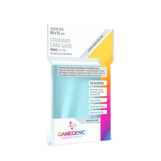 Gamegenic - Prime Standard Card Game Sleeves - Standard