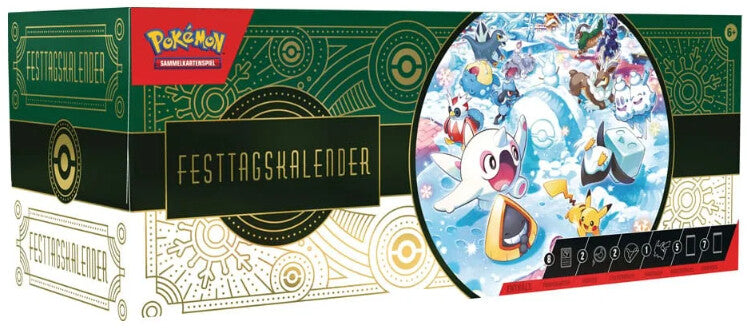 Pokémon - Festtagskalender 2024 - DE TCG Zubehör