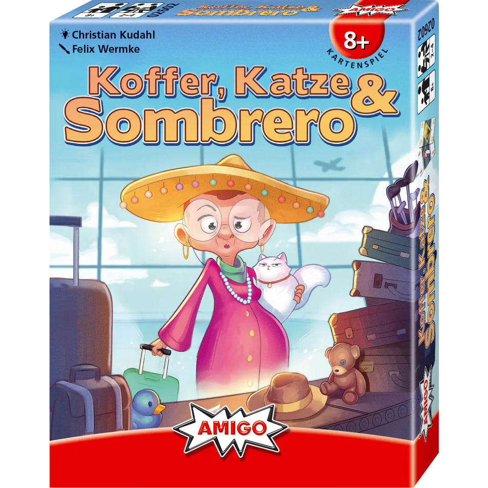 Koffer Katze & Sombrero Brettspiele