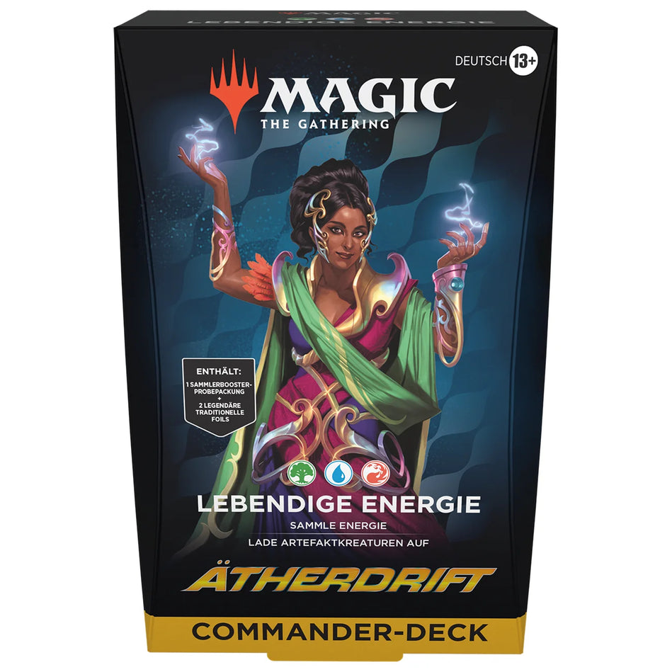 Magic - Aetherdrift - Commander-Deck - DE Lebendige Energie