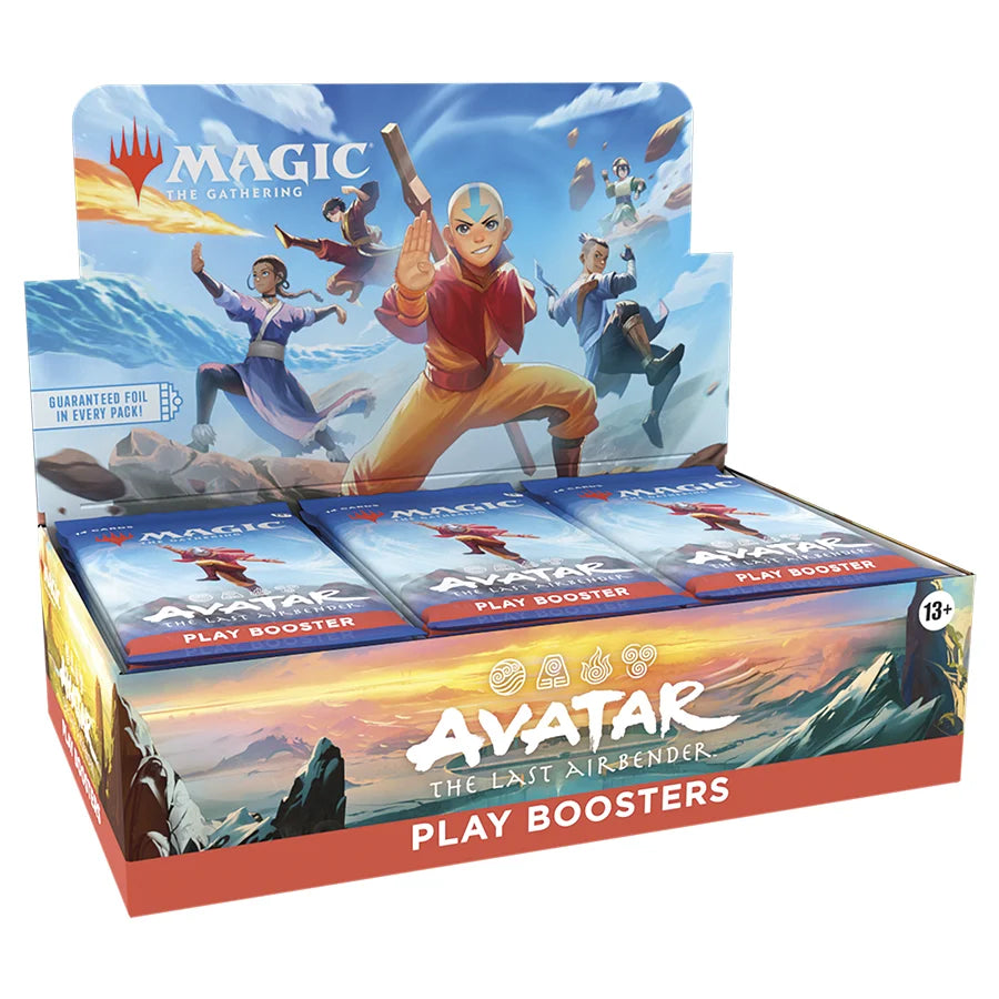 Magic Avatar The Last Airbender Play Booster Dispaly EN
