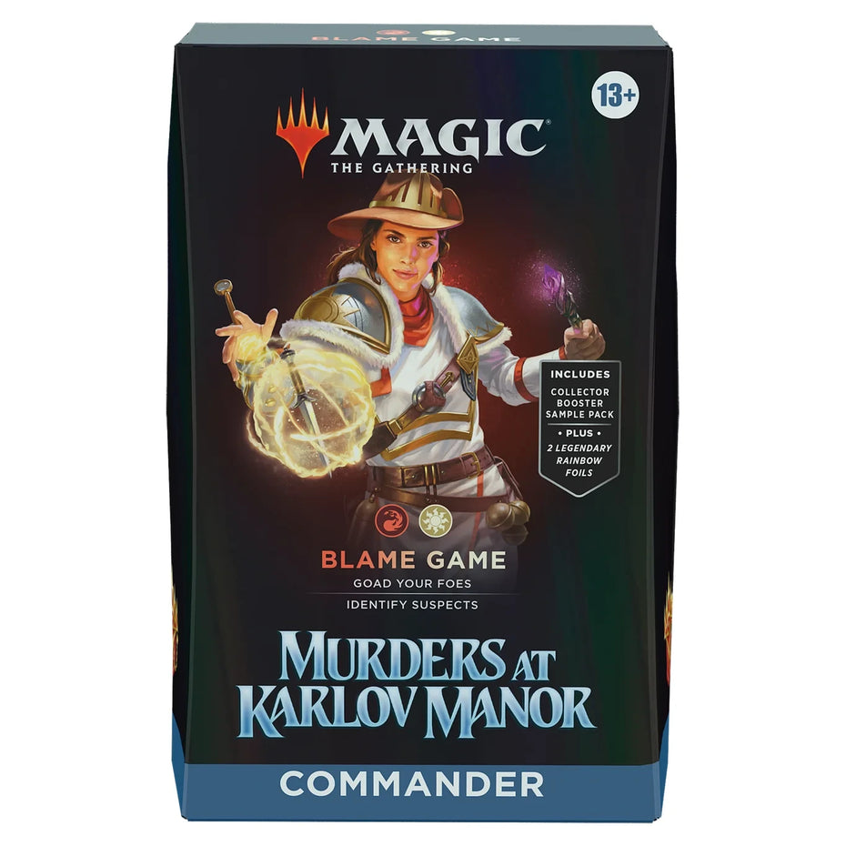 Magic - Murders at Karlov Manor Commander Deck EN Blame