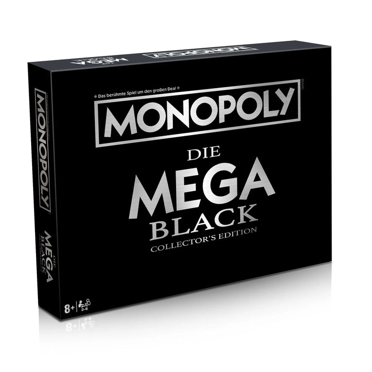 Monopoly Monopoly - Mega (Black Edition) DE Brettspiele