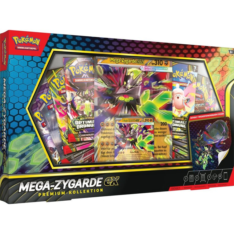 Pokémon Mega Zygarde ex Premium Kollektion DE