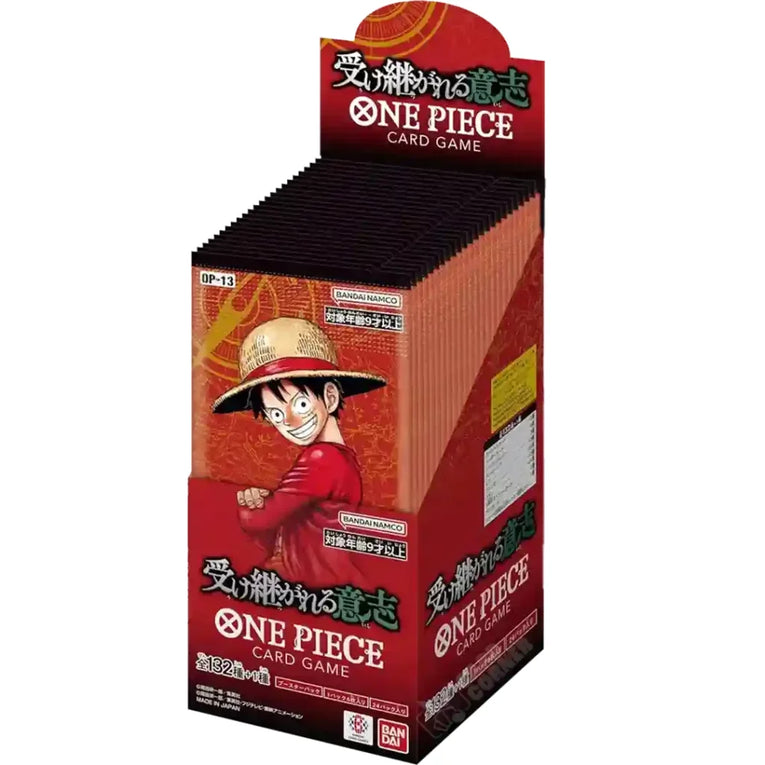 One Piece Carrying on his will Booster Display (OP13)
