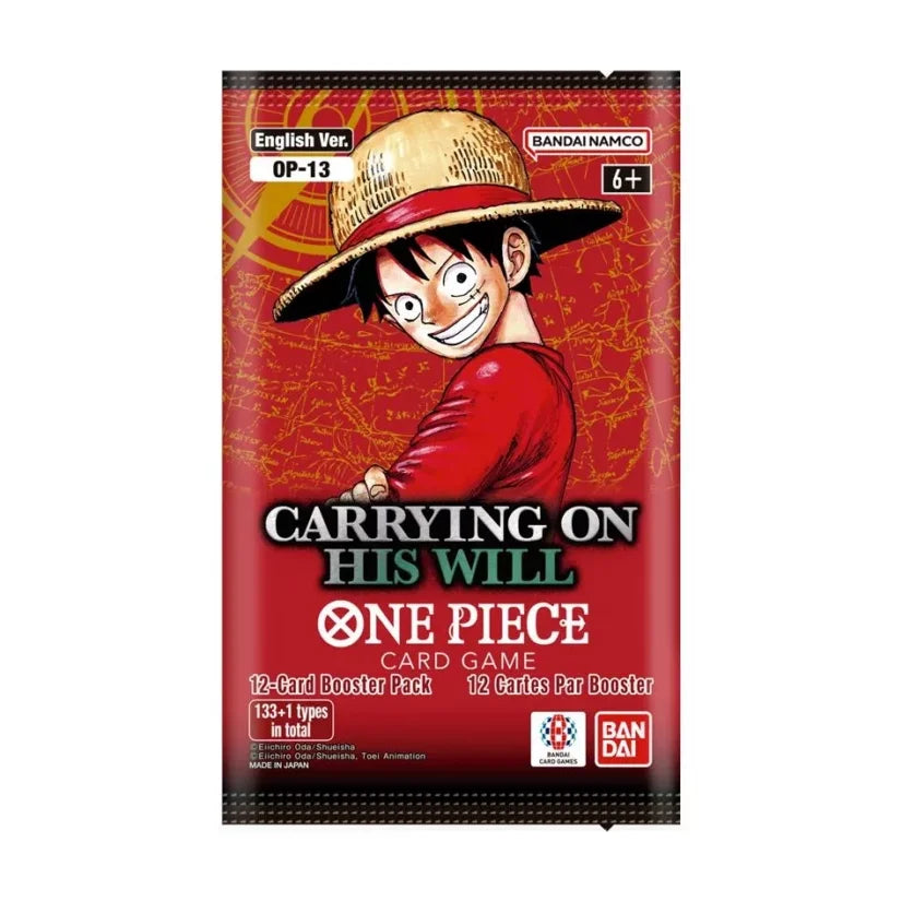 One Piece - OP13 - Carrying On His Will - Booster - EN