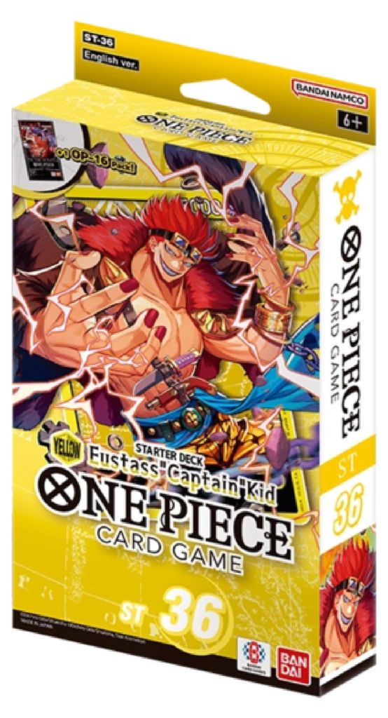 One Piece Yellow Eustass "Captain" Kid (ST-36) Starter Deck - EN