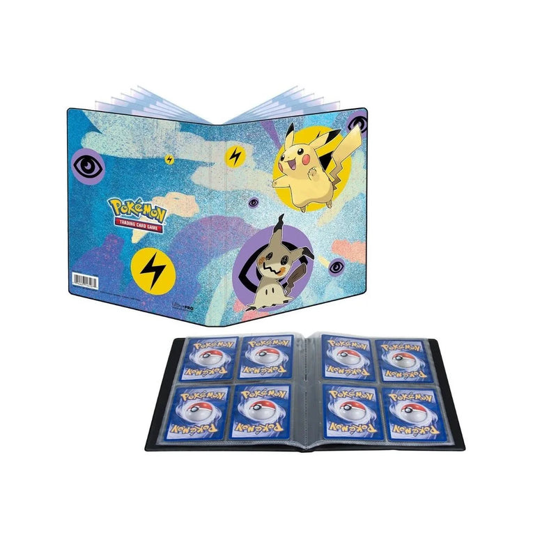 Pikachu & Mimikyu 4 Pocket Portfolio TCG Zubehör