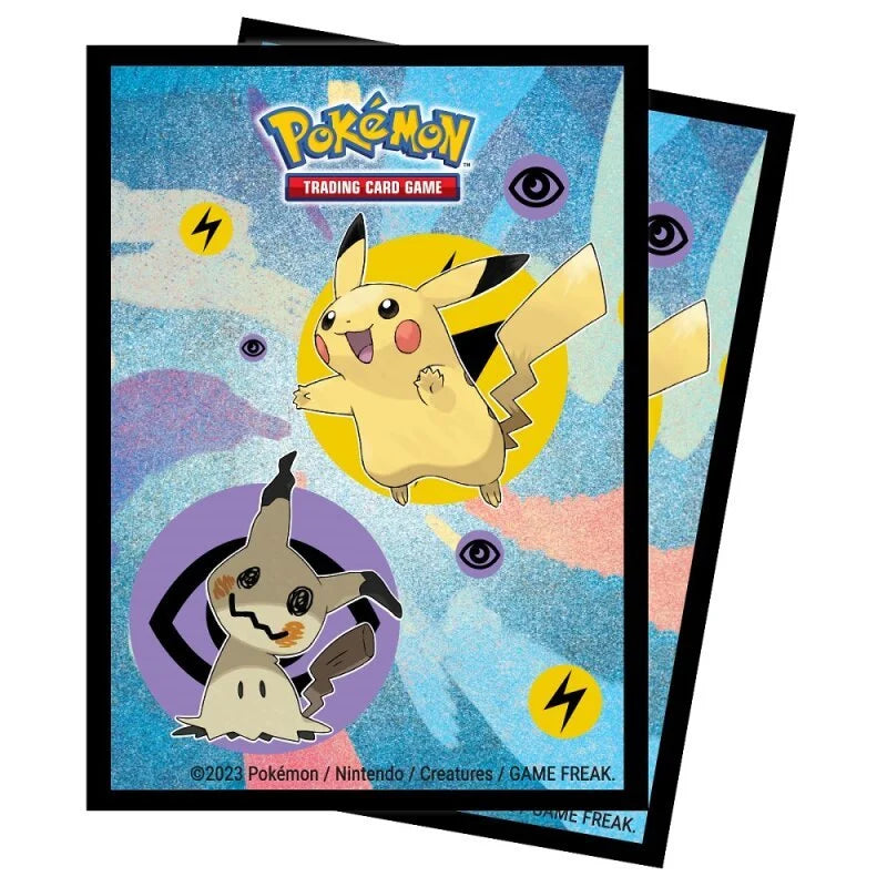 Pikachu & Mimikyu Card Protector - Standard Size TCG Zubehör