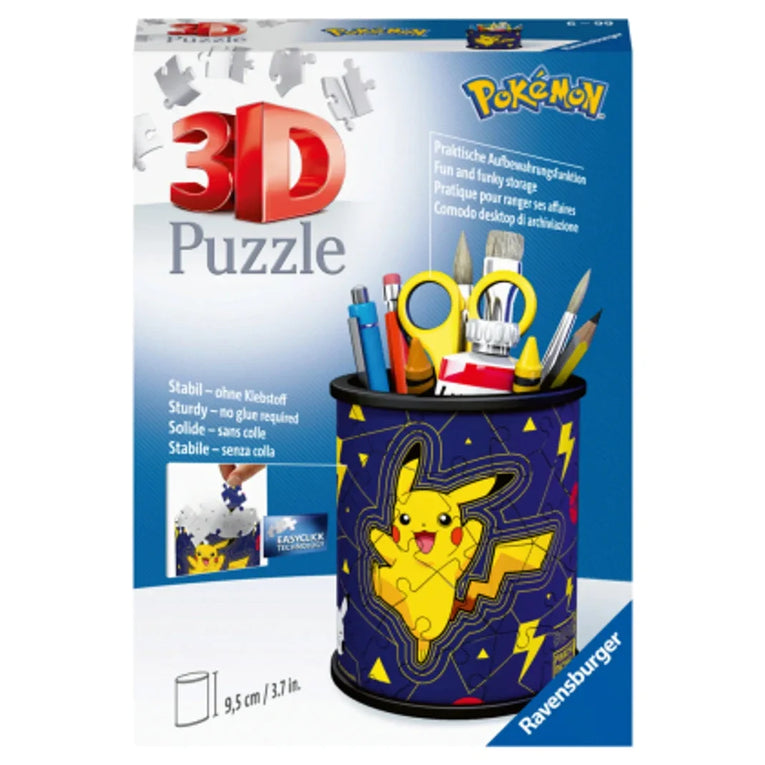 Pokémon - 3D Puzzle - Pikachu Stiftehalter/Utensilo