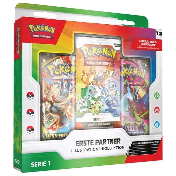 Pokémon- Erste Partner Illustrations Kollektion - DE