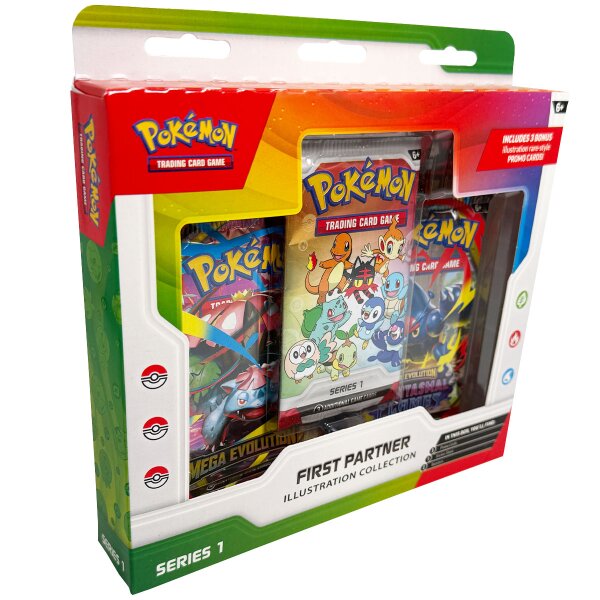 Pokémon- Erste Partner Illustrations Kollektion - EN