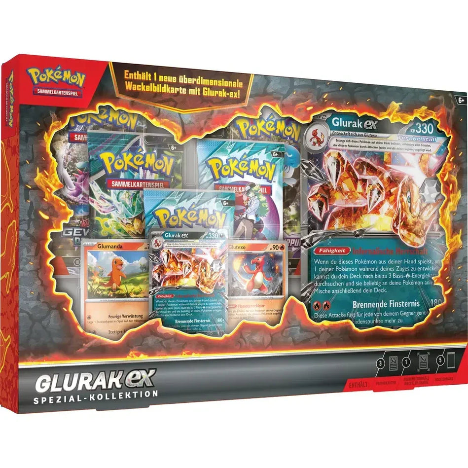Pokémon Glurak Ex Spezial Kollektion DE Sammelkartenspiel
