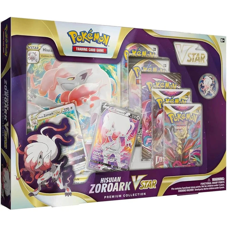 Pokémon - Hisuian Zoroark VSTAR - Premium Kollektion - EN